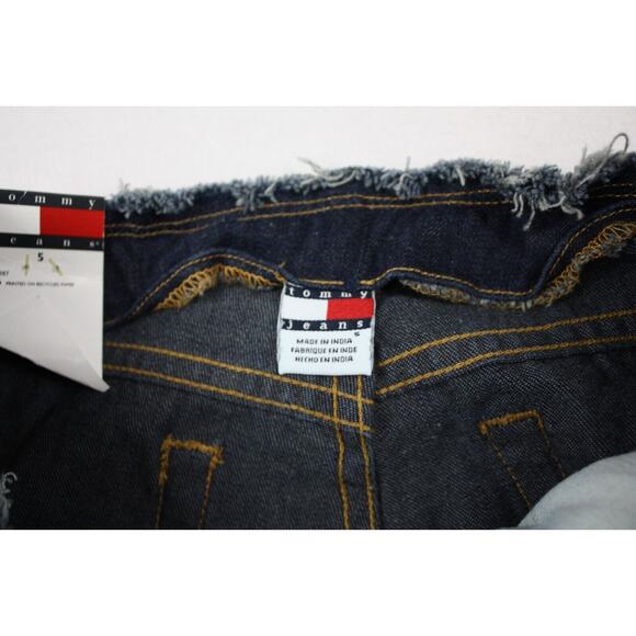 vtg Tommy Hilfiger Jeans Size 5‎ Women Low waist sequins butt spellout y2k - Picture 7 of 15